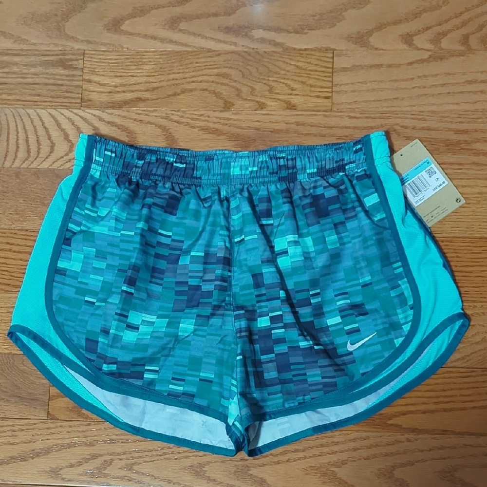 Nike Blue Athletic Shorts Lightweight Elastic Waist